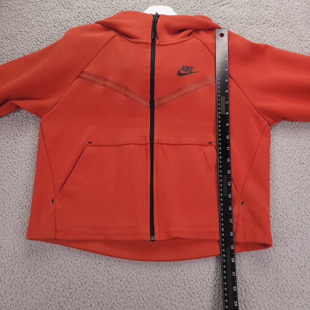 NIKE Sweatsuit Size SMALL Orange Tech Fleece Windrunner w/ Jogger Set - Picture 10 of 16